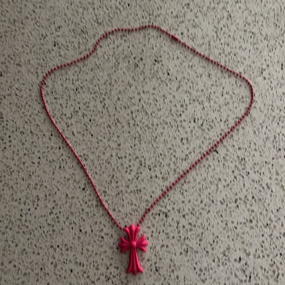 Chrome Hearts Silicone Necklace (PINK) 20th anniversary Tokyo edition - Picture 2 of 4